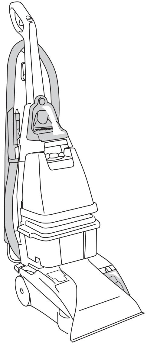 HOOVER STEAMVAC TURBOPOWER - The Easy to Use Deep Cleaner with attached tools - 1