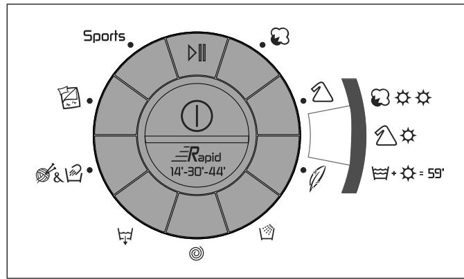 HOOVER WDYN P - 10) SPIE PROGRAMMI DI ASCIUGATURA - 2