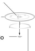 HOOVER HMG 280 X - Instalación del Plato giratorio - 1