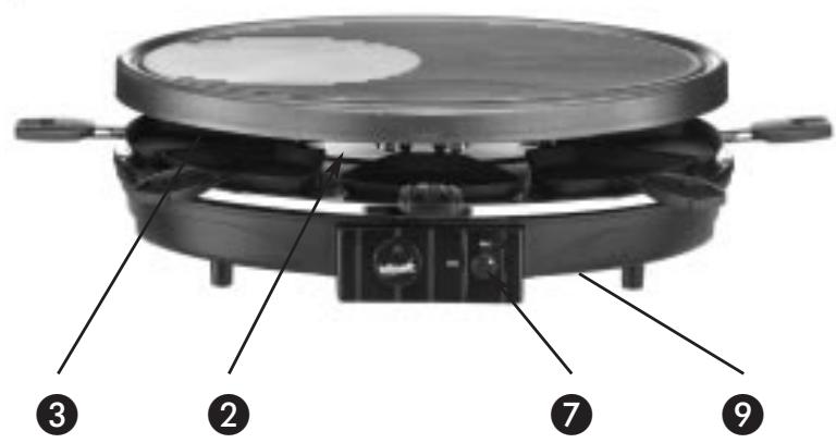 KOMPERNASS BIFINETT KH 398 RACLETTE-GRIL - 4