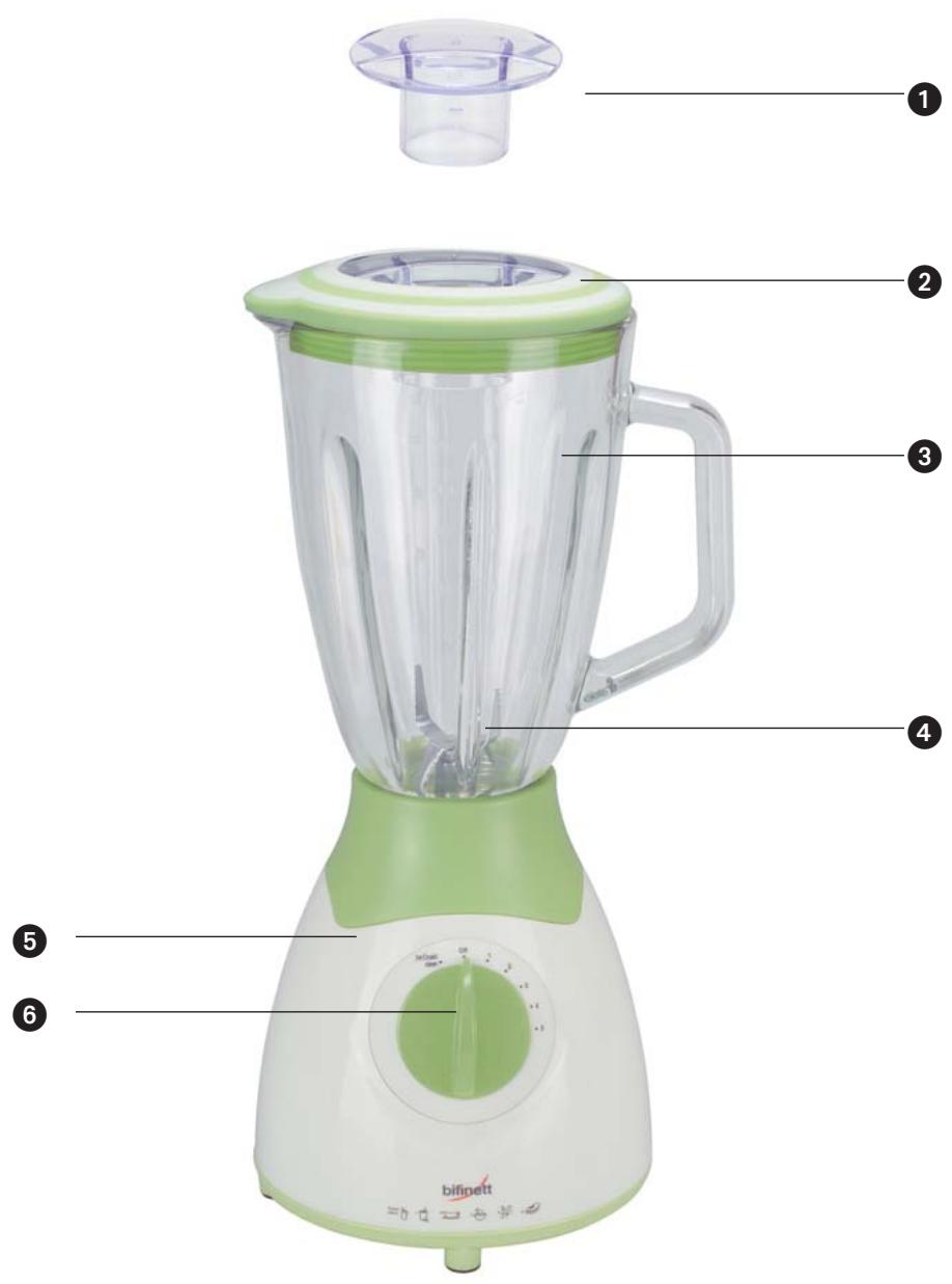 KOMPERNASS BIFINETT KH 525 MIXER BLENDER - 1