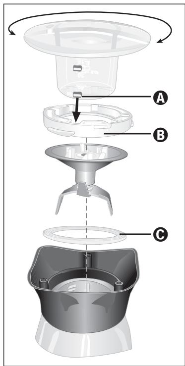 KOMPERNASS BIFINETT KH 526 BATTEUR-MELANGEUR - A vágókes alapos tiszítása - 1