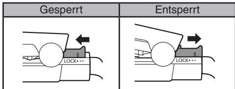 PANASONIC EHPHS9K - Hinweise zur Verriegelung - 1