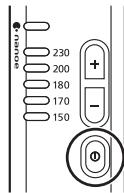 PANASONIC EHPHS9K - After use, press the Power Switch to turn off the straightener. - 1