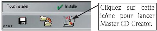 PACKARD BELL IXTREME 1609 PACK EDUCATION - DÉMARRAGE DE MASTER CD CREATOR - 1