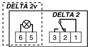 DELTA DORE DELTA 2V - Raccordement - 1