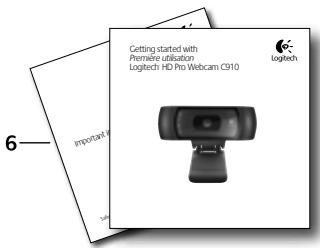 LOGITECH C910 - Logitech® HD pro webcam C910 - 5