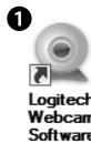LOGITECH C910 - Acessar configurações da conta e,iniciar aplicativos - 2