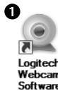 LOGITECH C910 - Accessing account settings and starting applications - 2