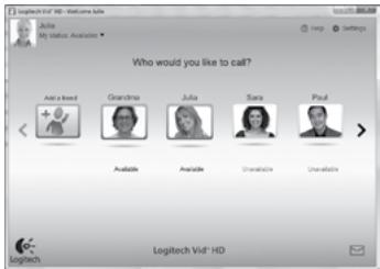LOGITECH C910 - A webcam Web inclui o Logitech Vid™ HD - 1