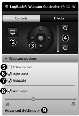 LOGITECH C910 - Ajuste de la CAMERA Web durante una videoconferencia - 1