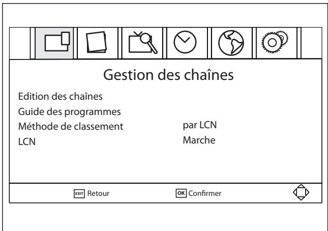 ESSENTIELB MOBILILIVE II - Menugestion des châines - 1