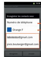 ESSENTIELB PIXIS - Ajouter un contact - 1