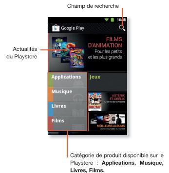 ESSENTIELB PIXIS - Découvrir le playstore - 1