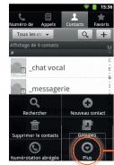ESSENTIELB PIXIS - Importer des contacts depuis votre carte SIM - 2