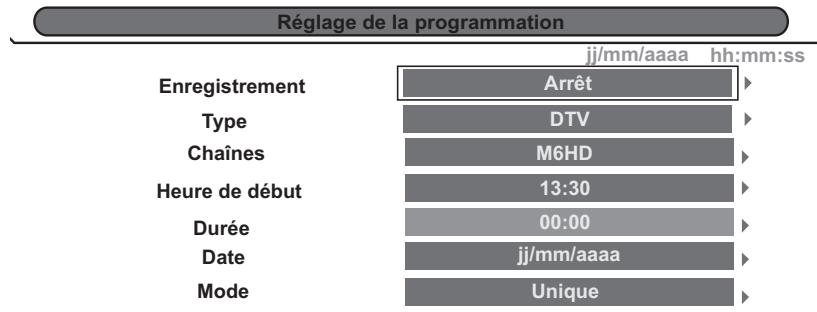 ESSENTIELB KEA - Programmer un enregistrement : - 2