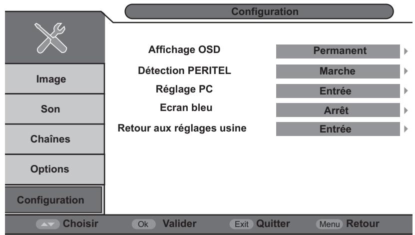 ESSENTIELB KEA - Menu configuration - 1