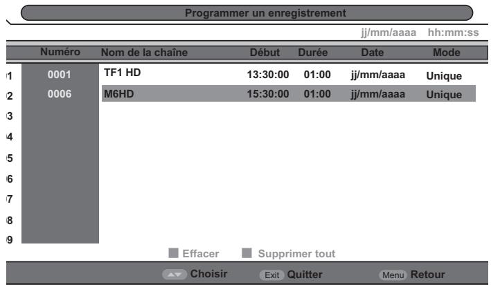 ESSENTIELB KEA - Programmer un enregistrement : - 3