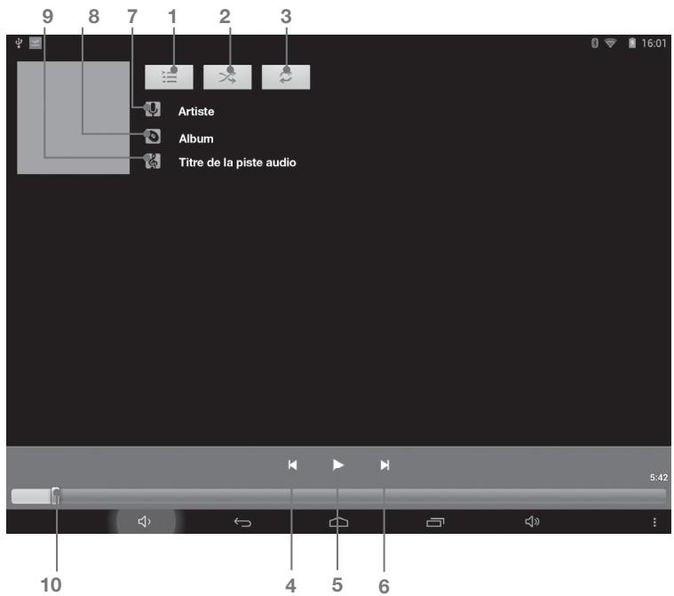 ESSENTIELB SMART'TAB 9001 - Lire un fichier audio - 1