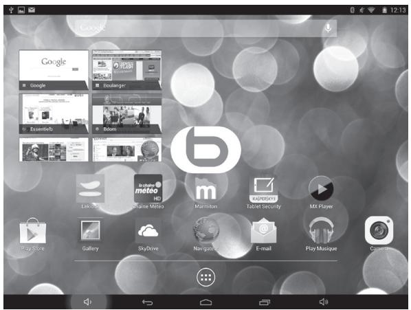 ESSENTIELB SMART'TAB 9001 - Applications préinstallées - 1