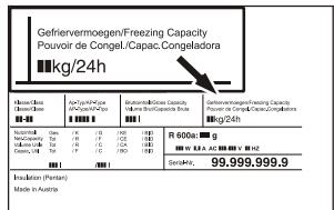 LIEBHERR CONGELATEUR COFFRE 7080 225-01 - Congélation - 1