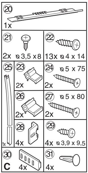 LIEBHERR KIKB 3146 - d = wandddikte van ombouwmeubel +3mm - 5