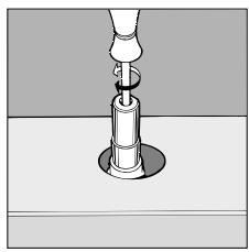 SCHOLTES PP 63 G AT - Adjusting the low flame - 2