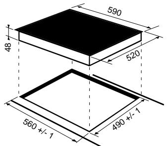 SCHOLTES TTG 7324 - Encastrement - 1