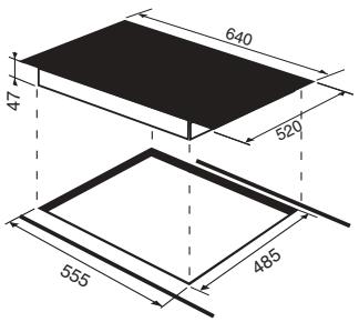 SCHOLTES TVL 642 IB - Built-in appliance - 1