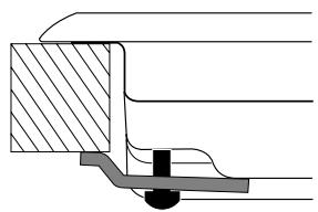 SCHOLTES PP 73 G SF - Esquema de fisijacion de los ganchos - 1