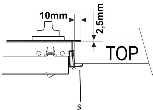 SCHOLTES PP 93 G SF - Fijación al mueble - 4