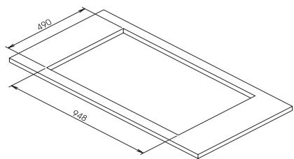 SCHOLTES PP 93 G SF - Fissaggio al mobile - 2