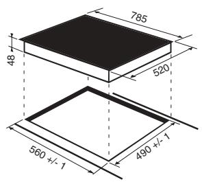 SCHOLTES TEP 646 DO L - Einbau - 3