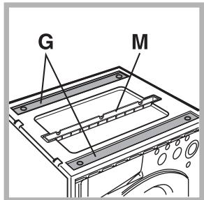 SCHOLTES SMLE 129 - Accesorios suministrados con la lavadora para regular la alta. - 1