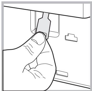 SCHOLTES SMLE 129 - Ouverture manuelle de la porte hublot - 2