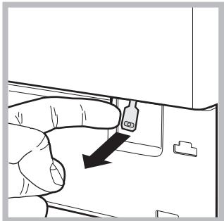 SCHOLTES SMLE 129 - Apertura manual de la puerta - 1