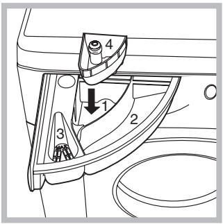 SCHOLTES SMLE 129 - Detergent dispenser drawer - 1