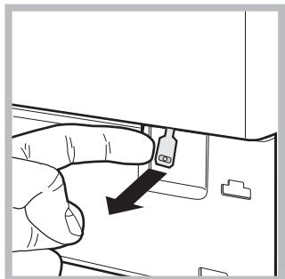 SCHOLTES SMLE 129 - Ouverture manuelle de la porte hublot - 1