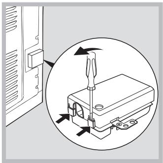 SCHOLTES CI 66V W - Fitting the power supply cable - 1