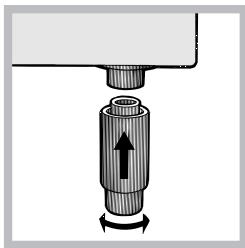 SCHOLTES CI 66V W - Plaatsen en waterpas zetten - 3