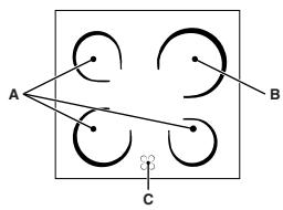 SCHOLTES CI 66V W - Cooking zones - 1