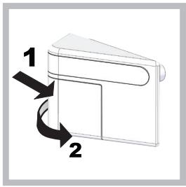 SCHOLTES RCB 33 AA F - Remplacement de l'ampoule d'éclairage * - 1