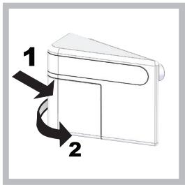 SCHOLTES RCB 33 AA F - Replacing the light bulb * - 1