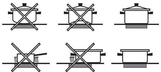 SCHOLTES CP 965 R S - Conseils d'utilisation de la table vitrocéramique - 1