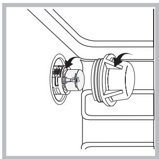 SCHOLTES CP 965 R S - Replacing the oven light bulb - 1
