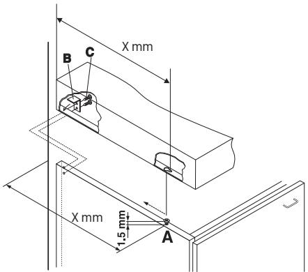 SCHOLTES PPF 20DC 120 - Securing the appliance to the cabinet - 5