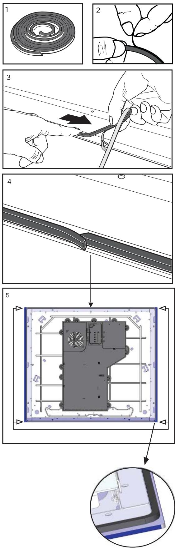 SCHOLTES SCHT 644 B - Instalação da anilha de segurança - 1