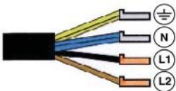 SCHOLTES SCHT 644 B - Raccordement monophasé - 1