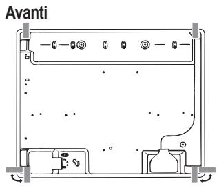SCHOLTES SCHG 640 GH - Schema di fissaggio dei ganci - 4