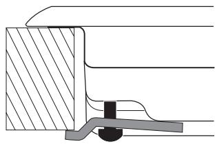 SCHOLTES SCHG 640 GH - Esquema para prender os ganchos - 3